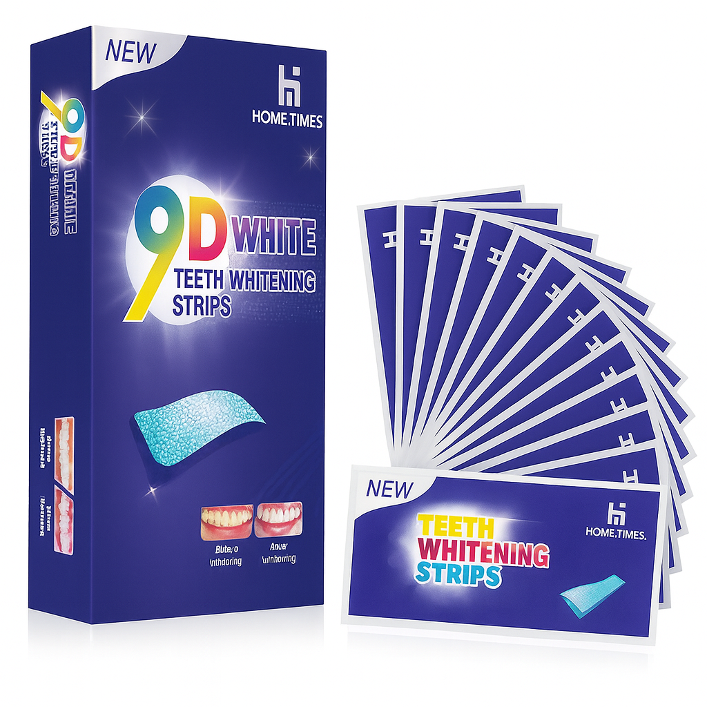 Velora Premium Whitening Strips (9D) — Brighter Smile, Zero Sensitivity